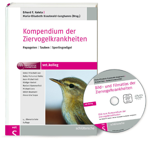 Cover: 9783899930870 | Kompendium der Ziervogelkrankheiten, m. DVD-ROM | Kaleta (u. a.)