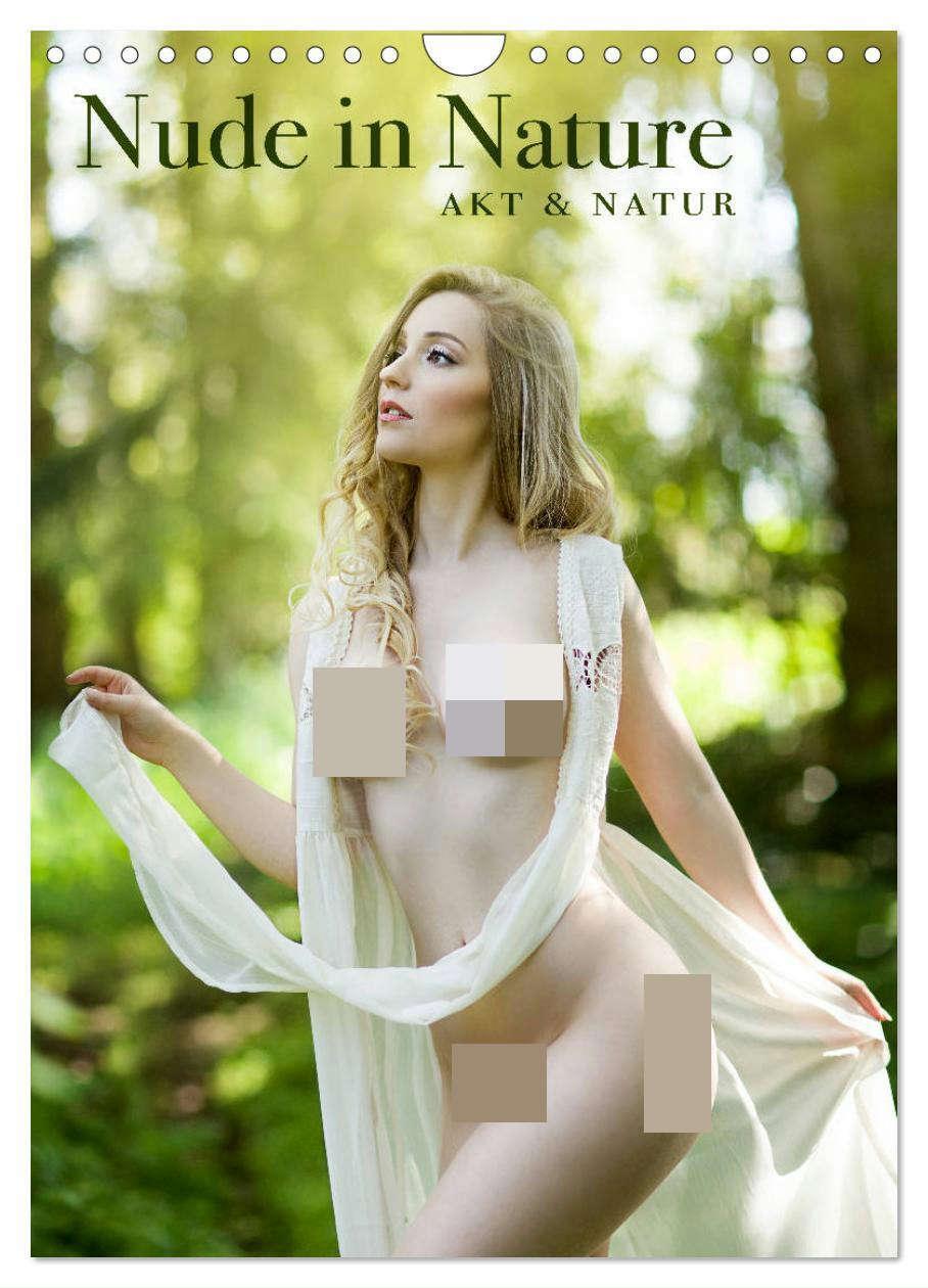 Cover: 9783675687110 | Nude in Nature - Akt und Natur (Wandkalender 2024 DIN A4 hoch),...