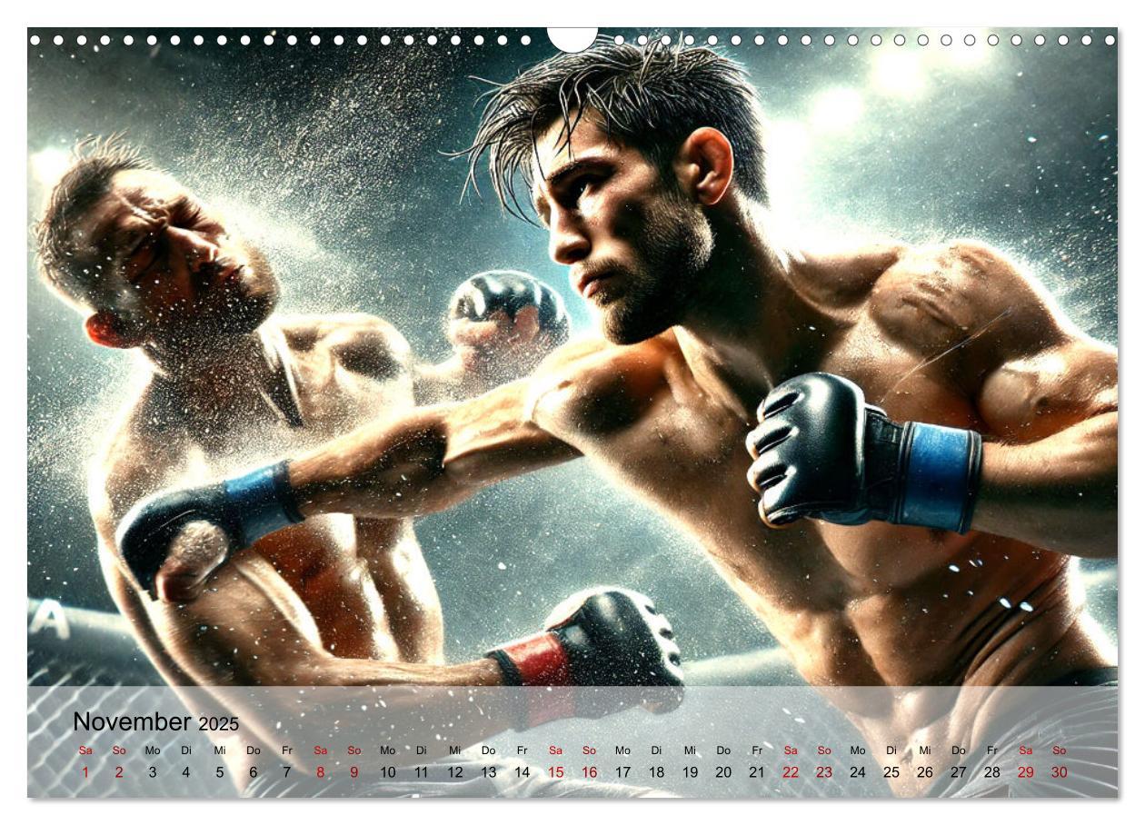 Bild: 9783457234440 | MMA Germany - Mixed Martial Arts Power (Wandkalender 2025 DIN A3...