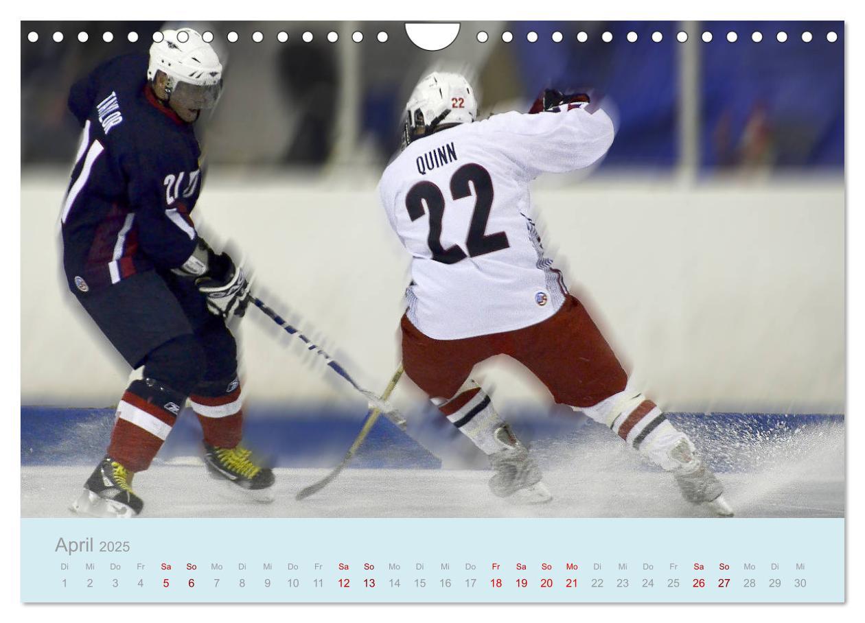 Bild: 9783435330799 | Eishockey! Schneller, härter, das Powergame! (Wandkalender 2025 DIN...