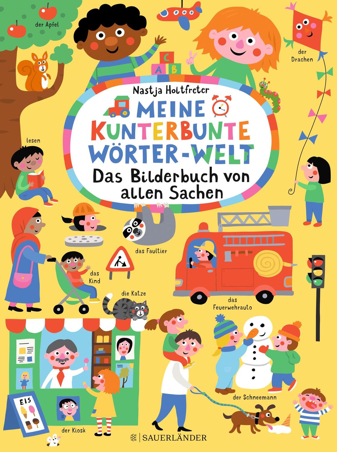 Cover: 9783737358552 | Meine kunterbunte Wörter-Welt: Das Bilderbuch von allen Sachen | Buch