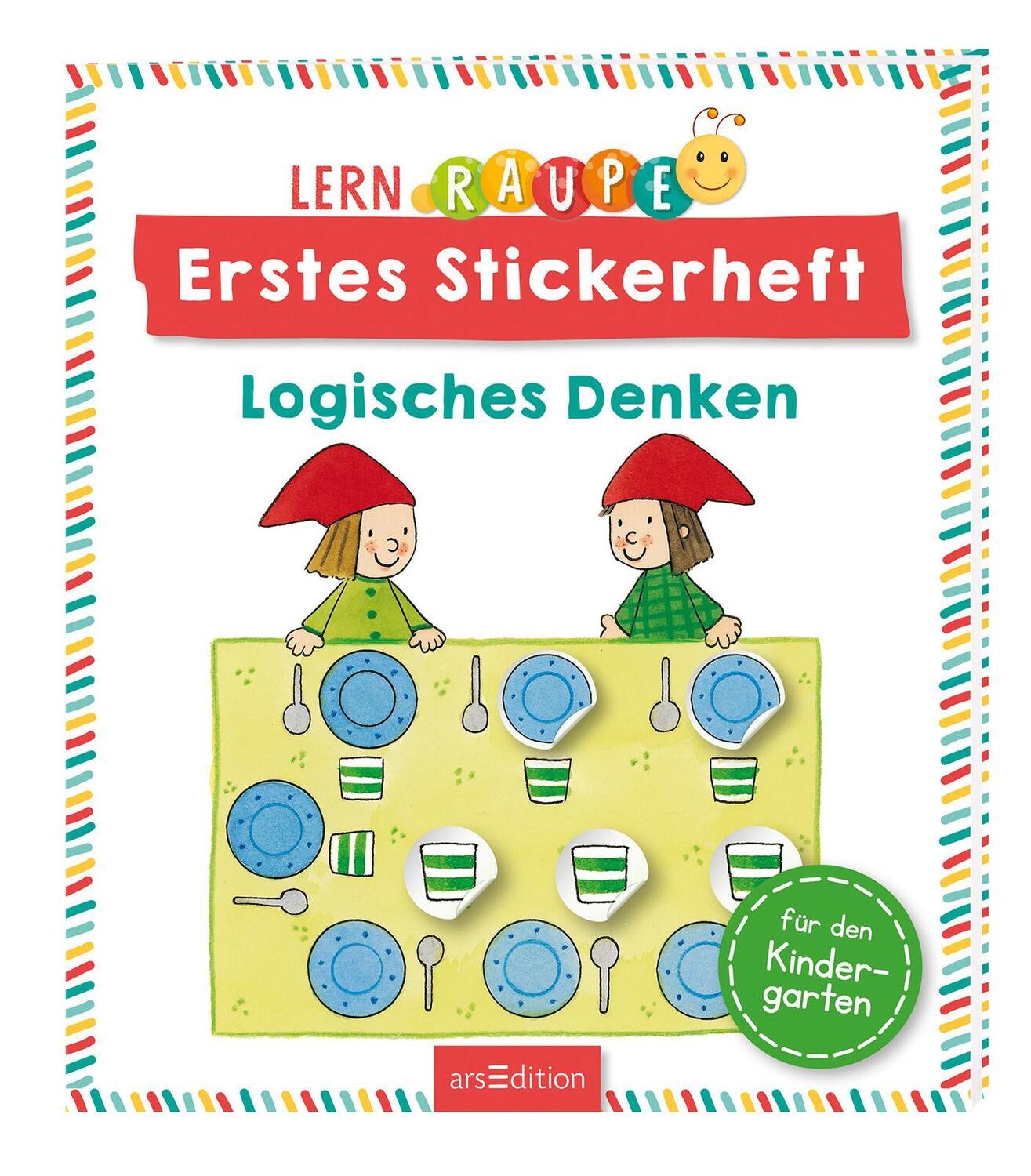 Cover: 9783845841908 | Lernraupe - Erstes Stickerheft - Logisches Denken | Taschenbuch | 2021