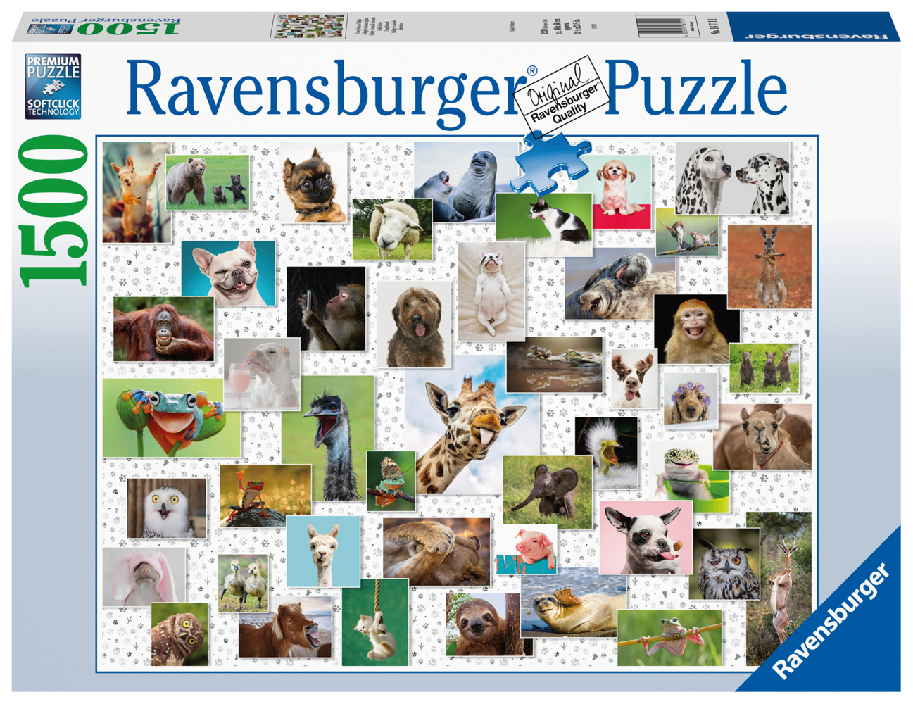 Cover: 4005556167111 | Funny Animals Collage | Spiel | 16711 | Deutsch | 2021 | Ravensburger