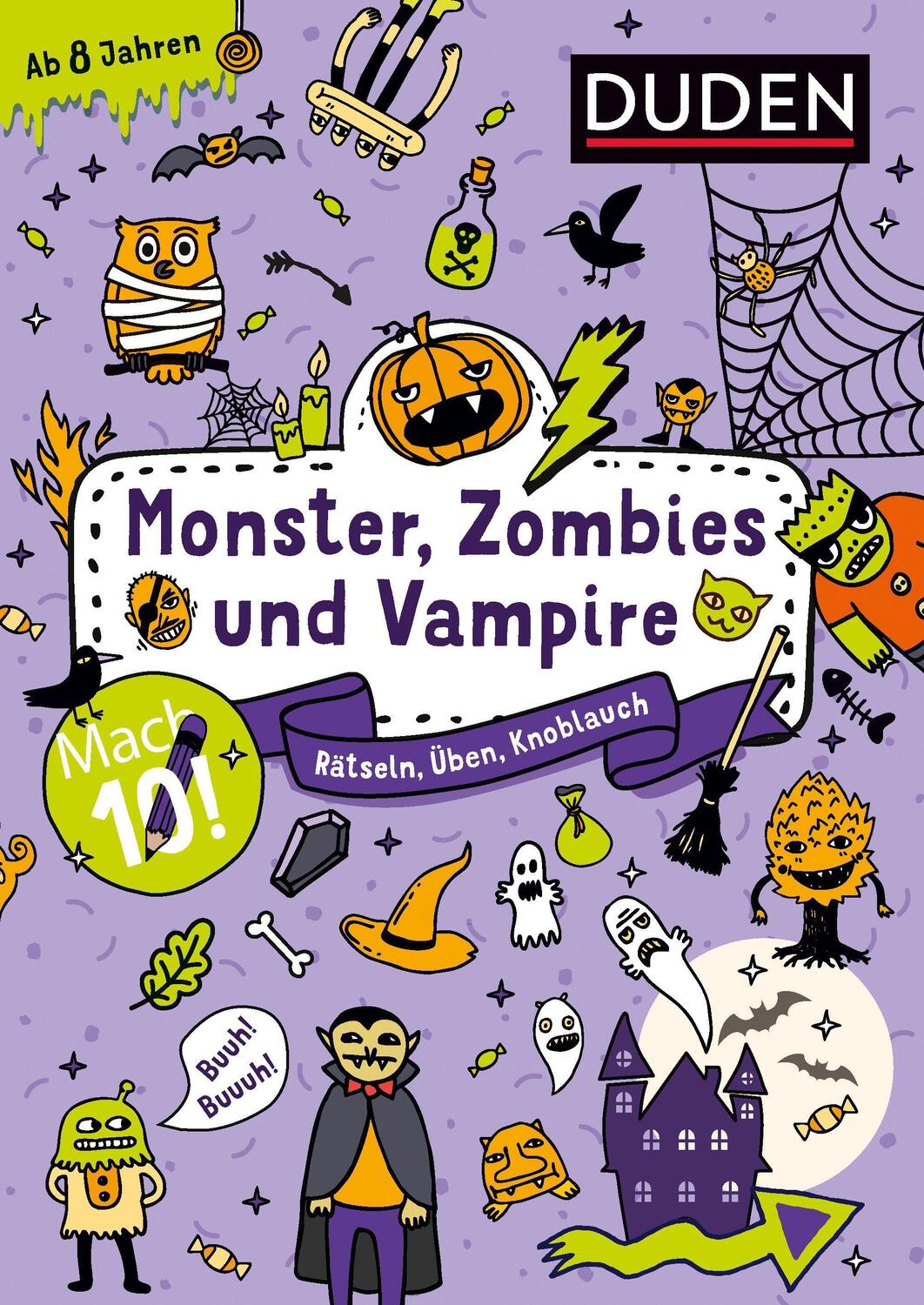 Cover: 9783411720453 | Mach 10! Monster, Zombies und Vampire - Ab 8 Jahren | Janine Eck