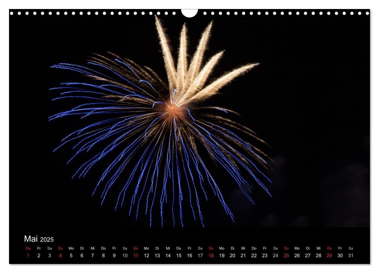 Bild: 9783435789665 | Feuerwerk (Wandkalender 2025 DIN A3 quer), CALVENDO Monatskalender