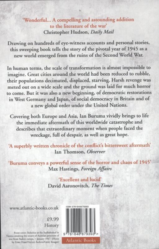 Rückseite: 9781848879393 | Year Zero | A History of 1945 | Ian Buruma | Taschenbuch | 370 S.
