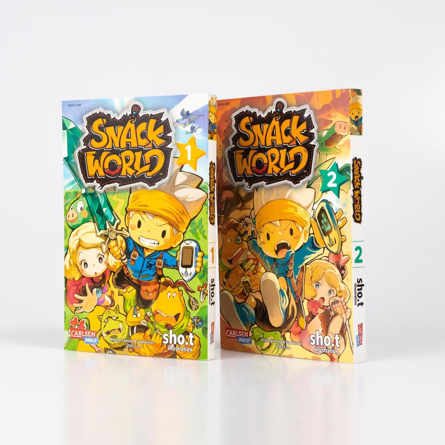 Bild: 9783551021403 | Snack World Komplettpack 1-2 | Level-5 (u. a.) | Box | The Snack World