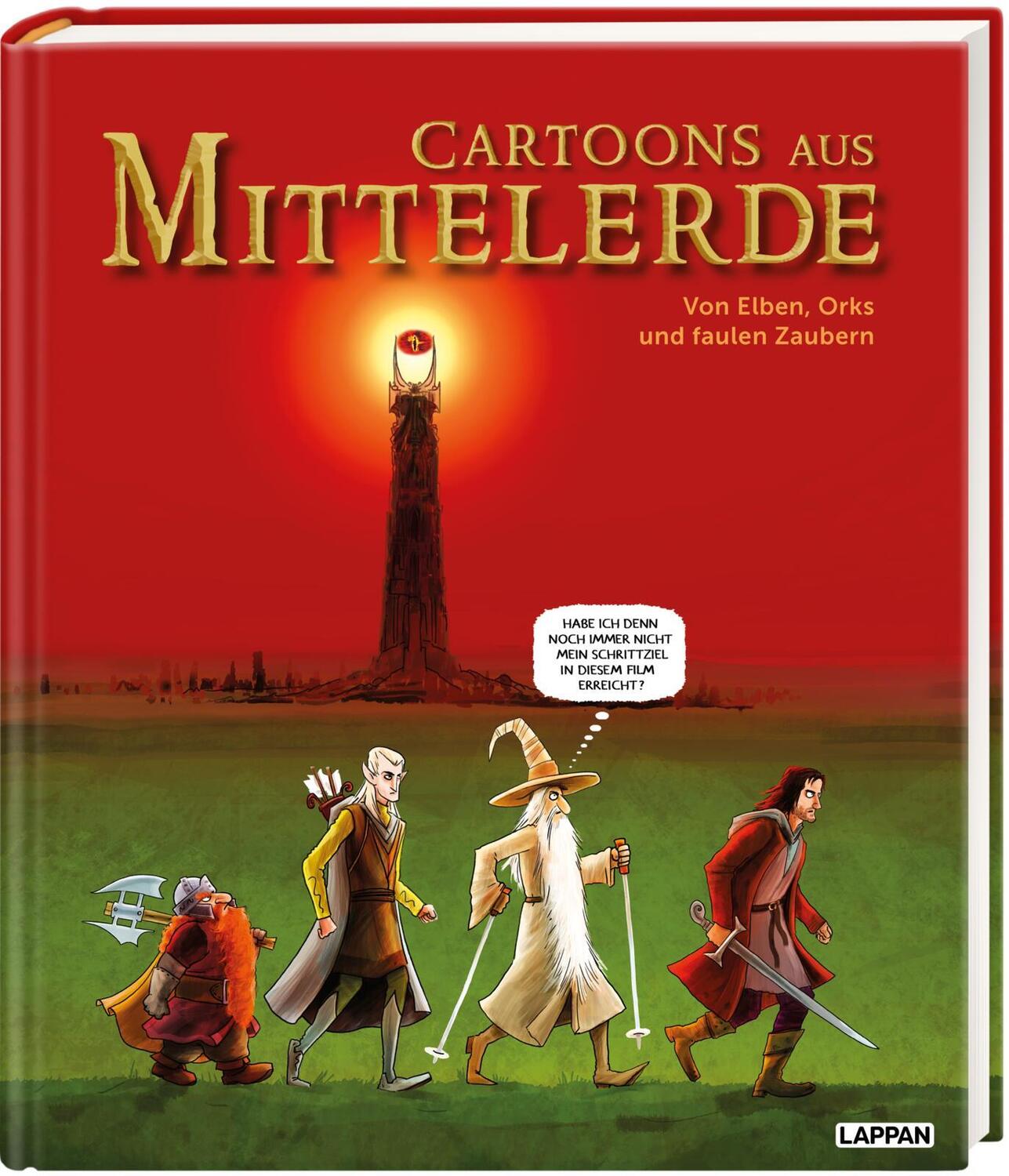 Cover: 9783830335658 | Cartoons aus Mittelerde. Von Elben, Orks und faulen Zaubern | Buch