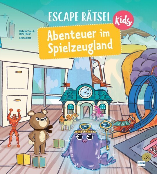 Cover: 9783741526022 | Escape Rätsel Kids - Abenteuer im Spielzeugland | Vives (u. a.) | Buch