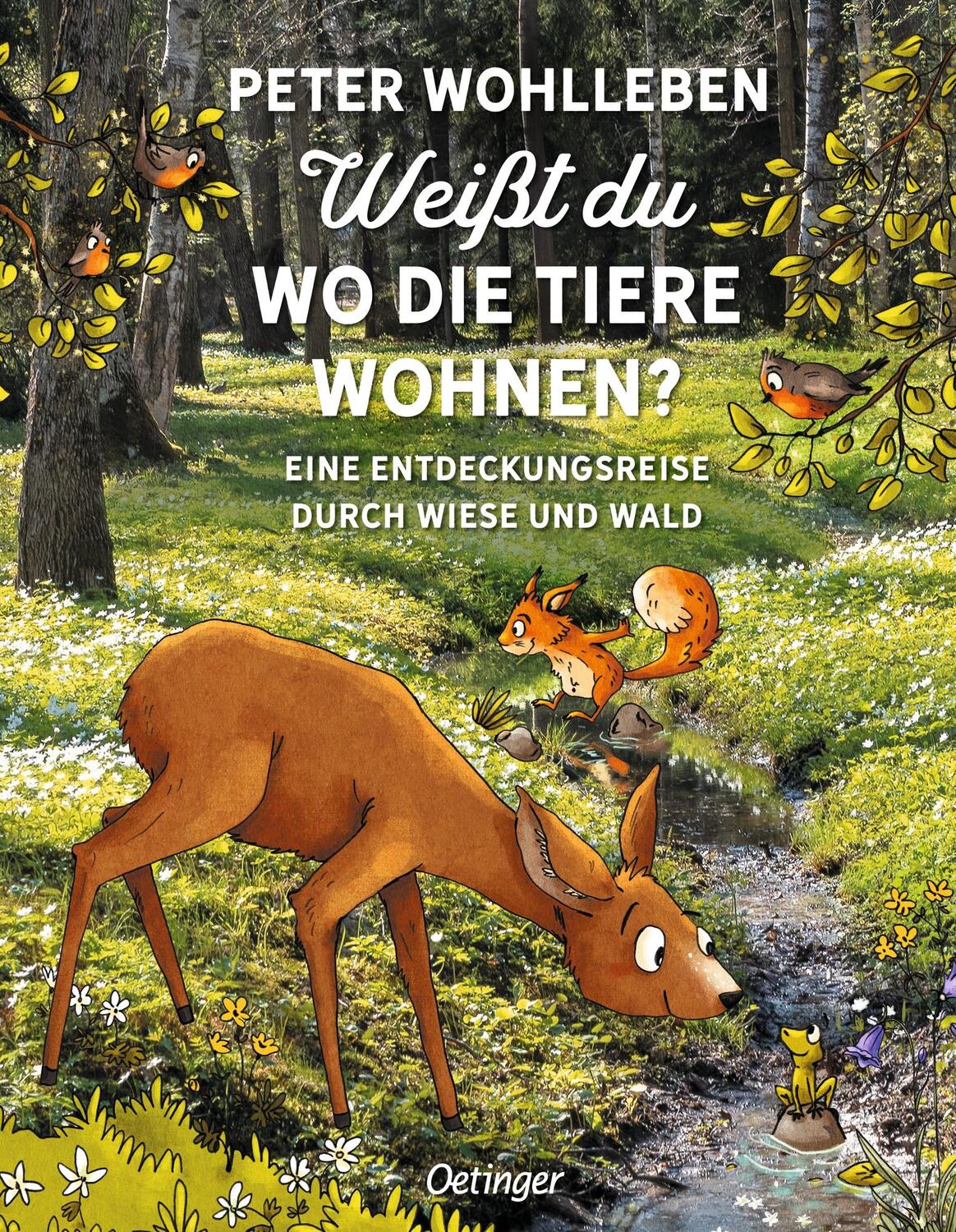 Cover: 9783789109416 | Weißt du, wo die Tiere wohnen? | Peter Wohlleben | Buch | Peter &amp; Piet