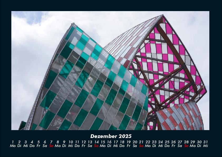 Bild: 9783755973577 | Architektur 2025 Fotokalender DIN A4 | Tobias Becker | Kalender | 2025