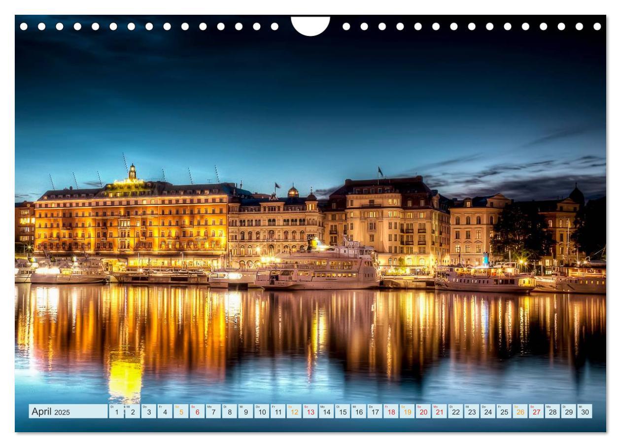 Bild: 9783435573905 | Stockholm - Venedig des Nordens (Wandkalender 2025 DIN A4 quer),...