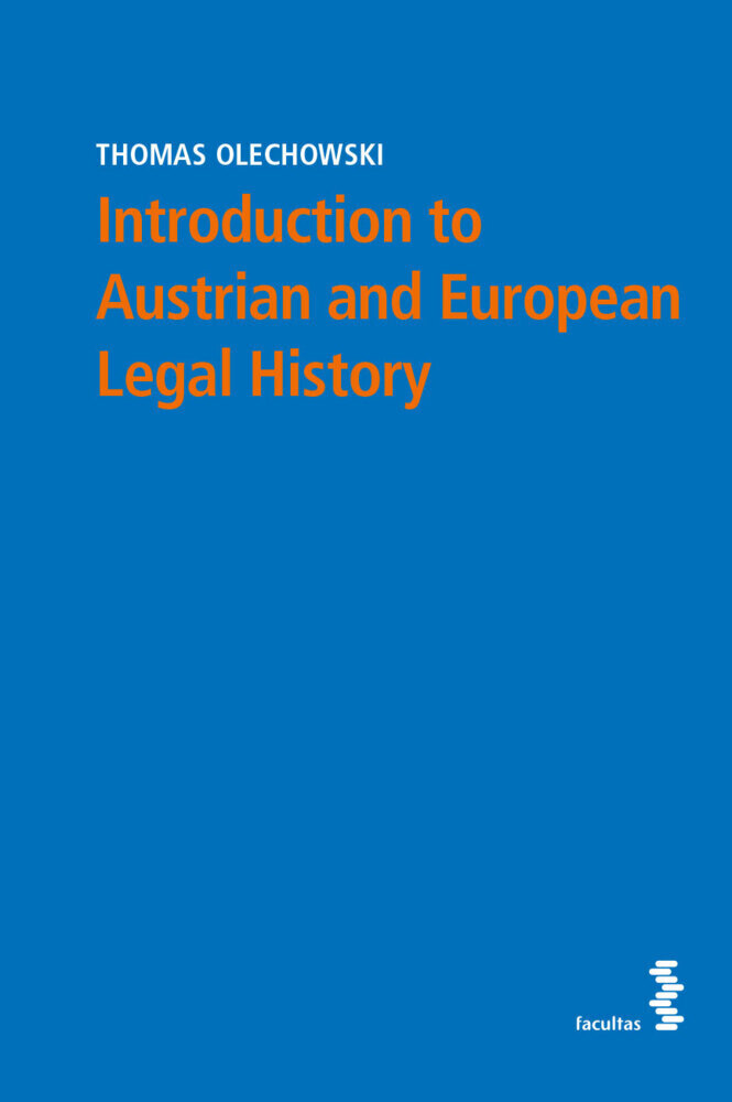 Cover: 9783708921242 | Introduction to Austrian and European Legal History | Olechowski