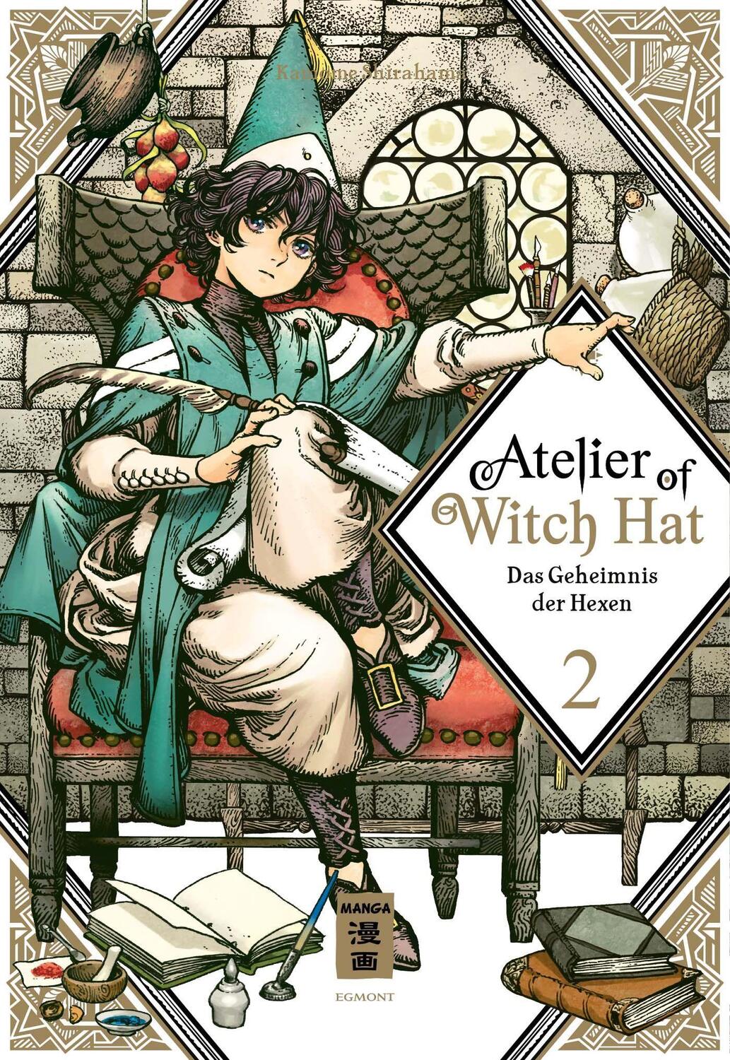 Cover: 9783770499625 | Atelier of Witch Hat 02 | Das Geheimnis der Hexen | Kamome Shirahama