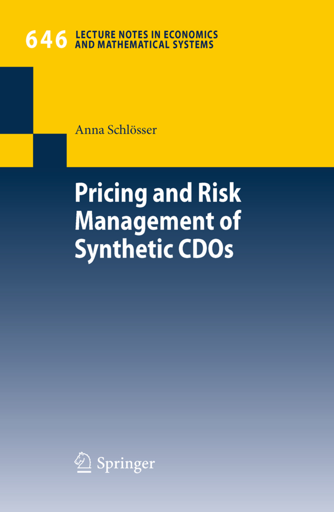 Cover: 9783642156083 | Pricing and Risk Management of Synthetic CDOs | Anna Schlösser | Buch
