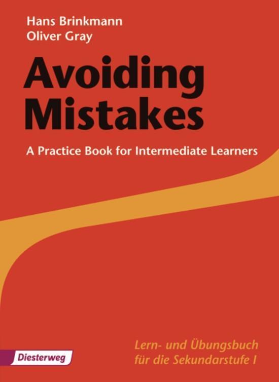 Cover: 9783425044026 | Avoiding Mistakes. Practice Book | Ausgabe 2012 | Taschenbuch | 153 S.