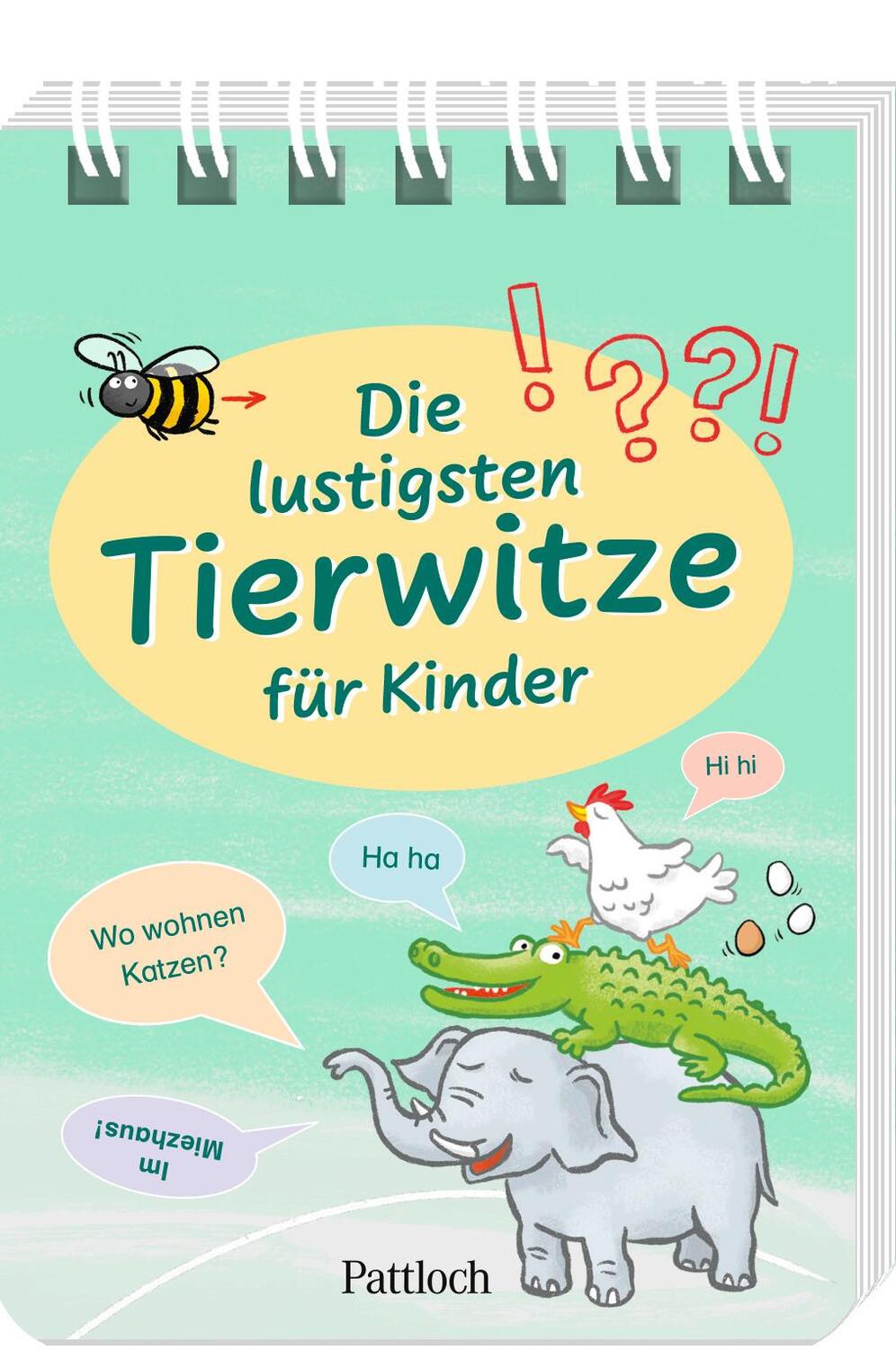 Cover: 9783629008589 | Die lustigsten Tierwitze für Kinder | Taschenbuch | 80 S. | Deutsch