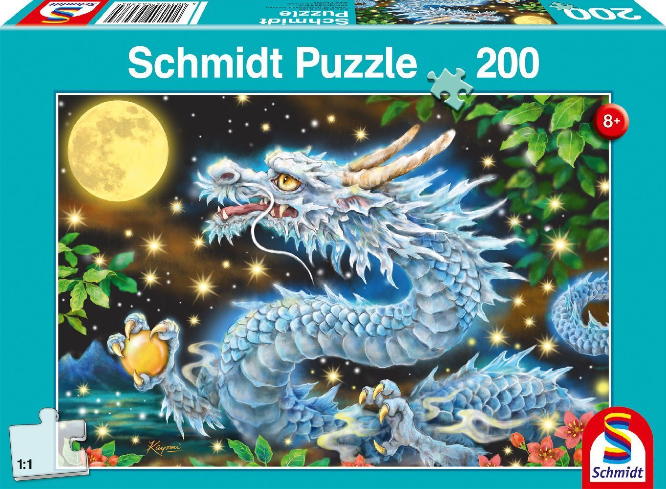 Cover: 4001504564384 | Drachenabenteuer | Kinderpuzzle Standard 200 Teile | Spiel | Schachtel
