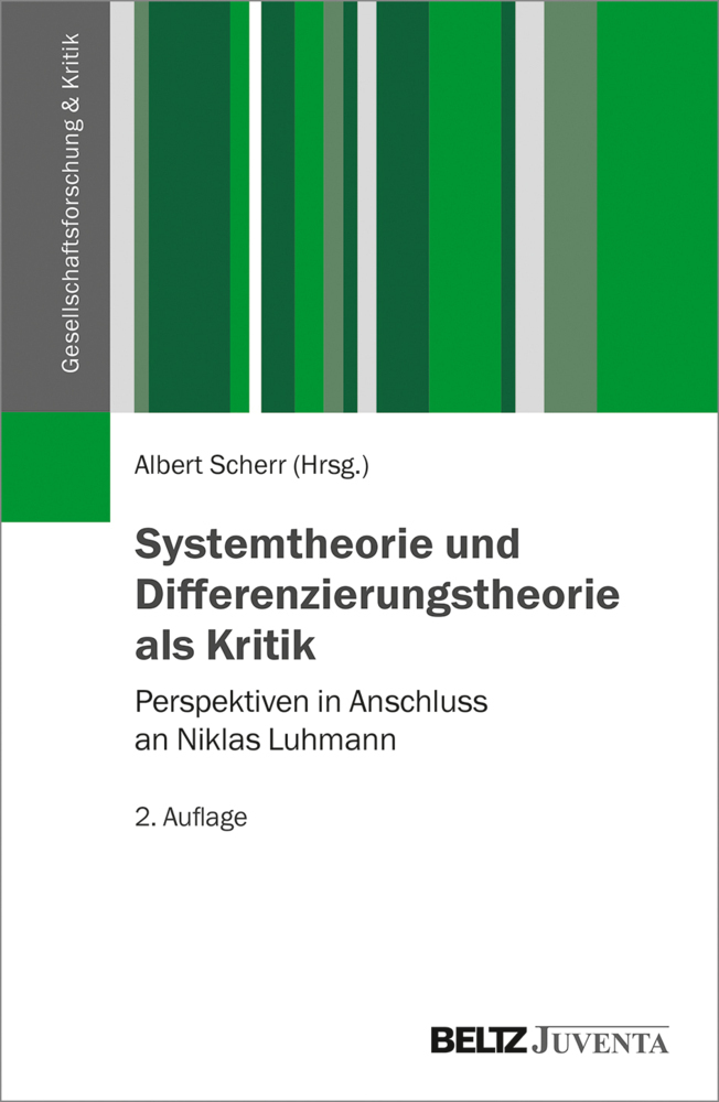 Cover: 9783779962588 | Systemtheorie und Differenzierungstheorie als Kritik | Albert Scherr