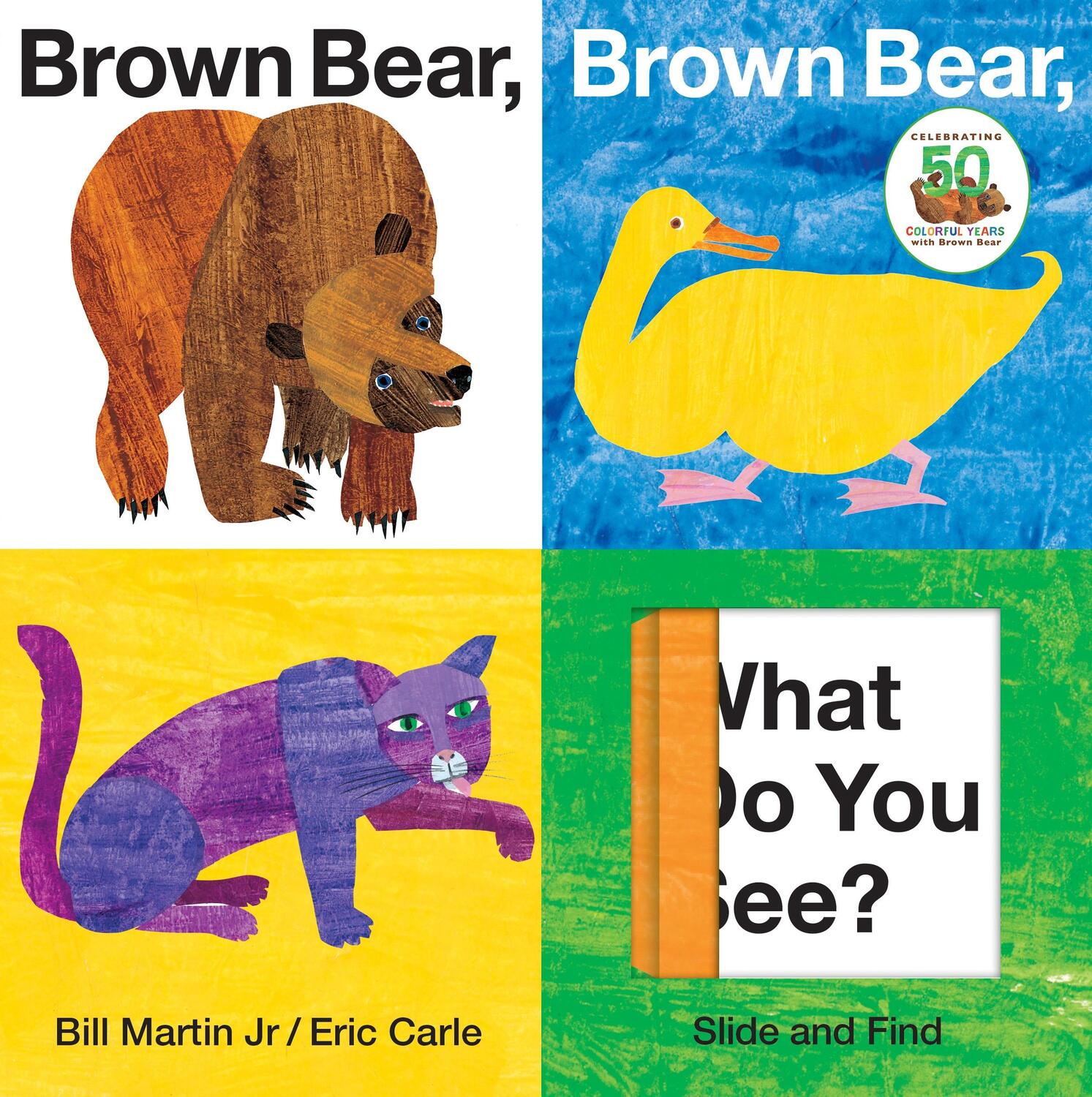 Cover: 9780312509262 | Brown Bear, Brown Bear, What Do You See? Slide and Find | Martin