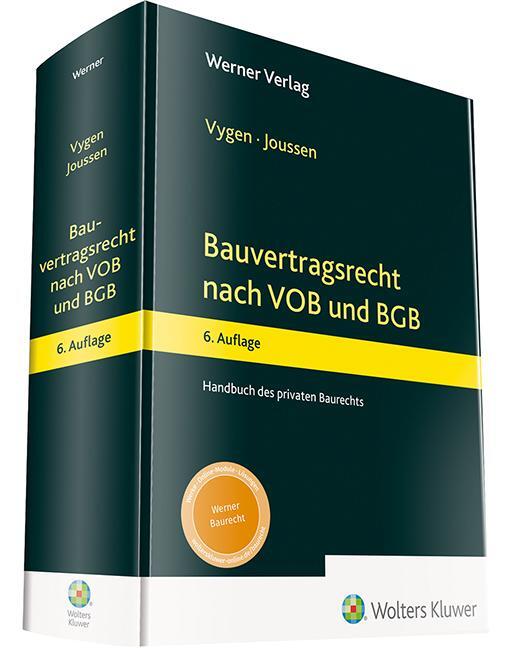 Cover: 9783804138865 | Bauvertragsrecht nach VOB und BGB | Handbuch des privaten Baurechts