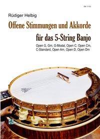 Cover: 9783864111532 | Offene Stimmungen und Akkorde | Rüdiger Helbig | 5-saitiges Banjo