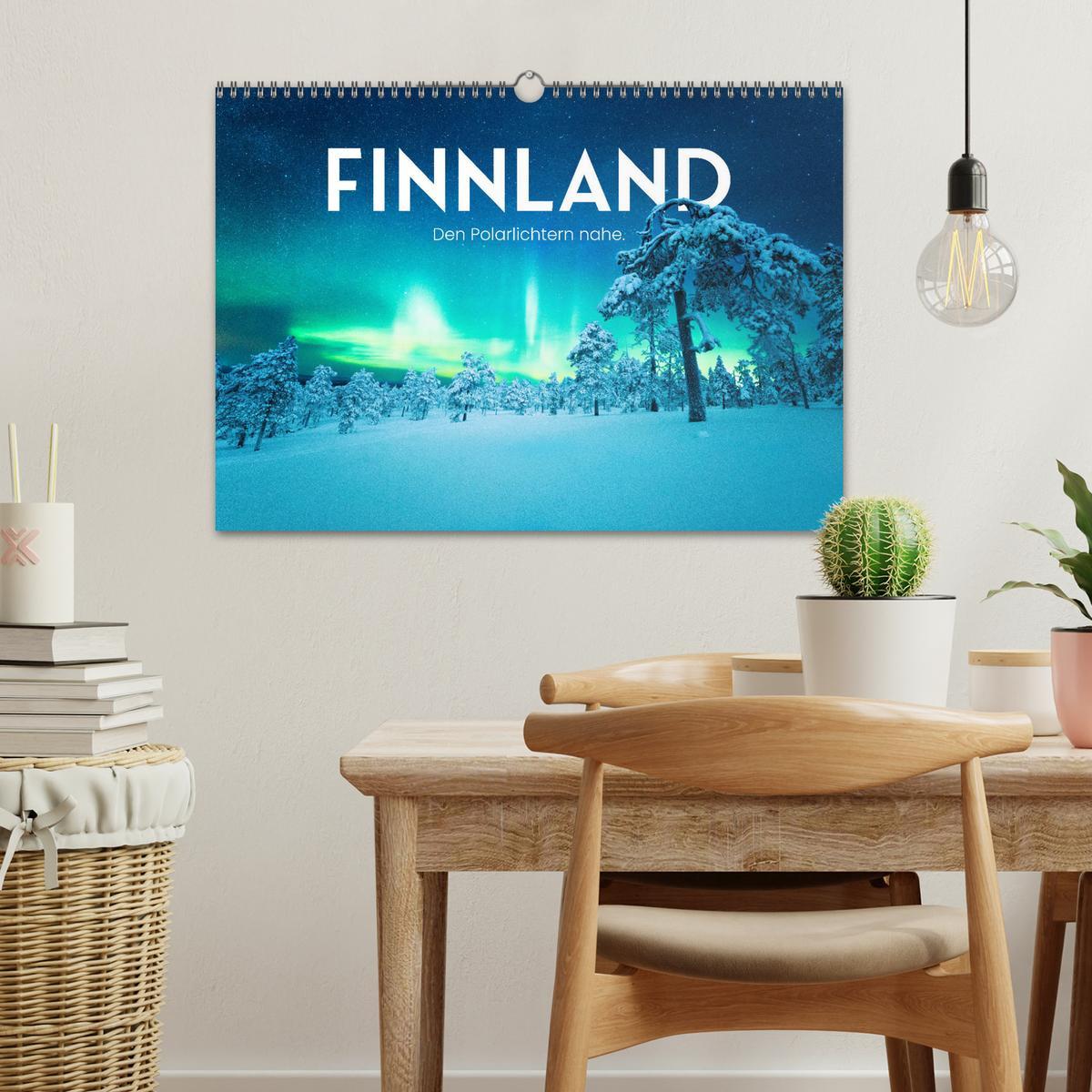 Bild: 9783435000852 | Finnland - Den Polarlichtern nahe. (Wandkalender 2025 DIN A3 quer),...