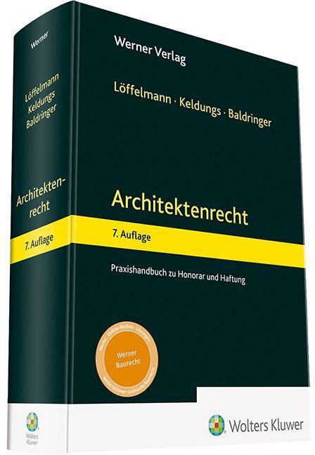 Cover: 9783804147805 | Architektenrecht | Praxishandbuch zu Honorar und Haftung | Buch | 2020