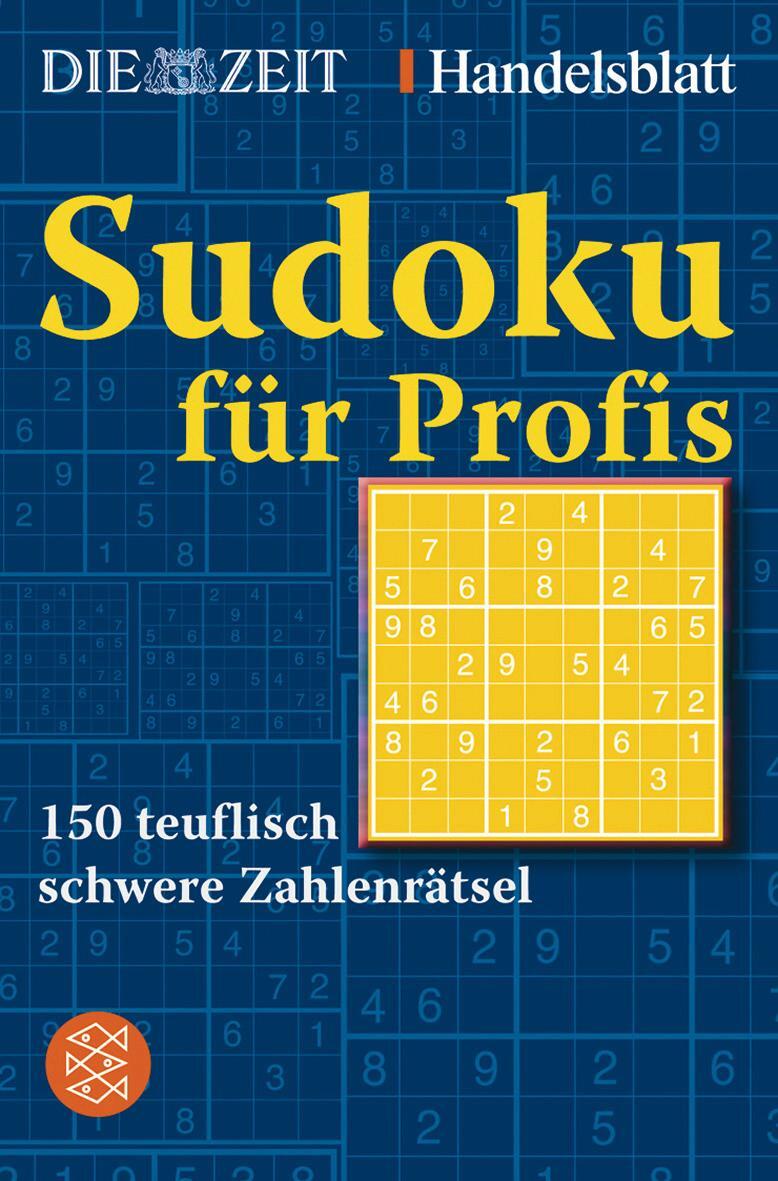 Cover: 9783596172252 | Sudoku für Profis | 150 teuflisch schwere Zahlenrätsel | Taschenbuch
