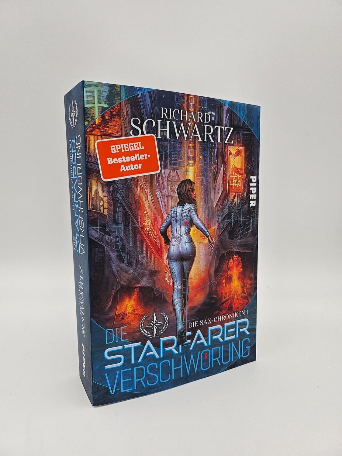 Bild: 9783492703680 | Die Starfarer-Verschwörung | Die Sax-Chroniken 1 | Richard Schwartz