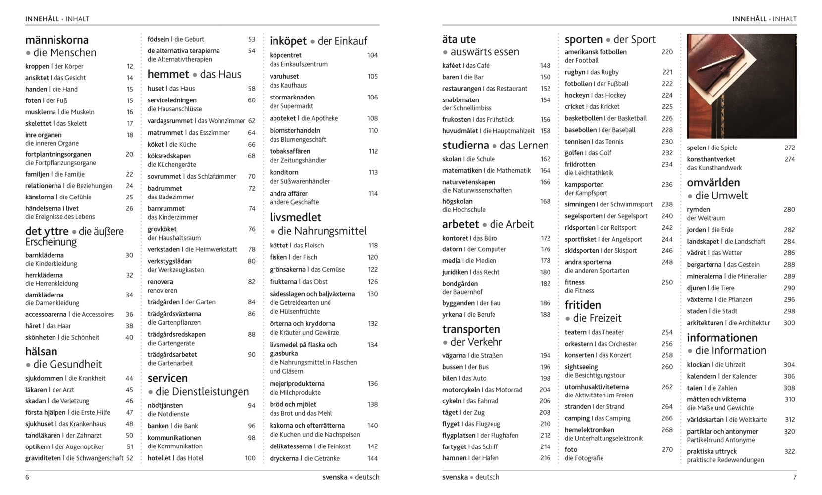 Bild: 9783831029815 | Visuelles Wörterbuch Schwedisch Deutsch; . | Taschenbuch | 392 S.