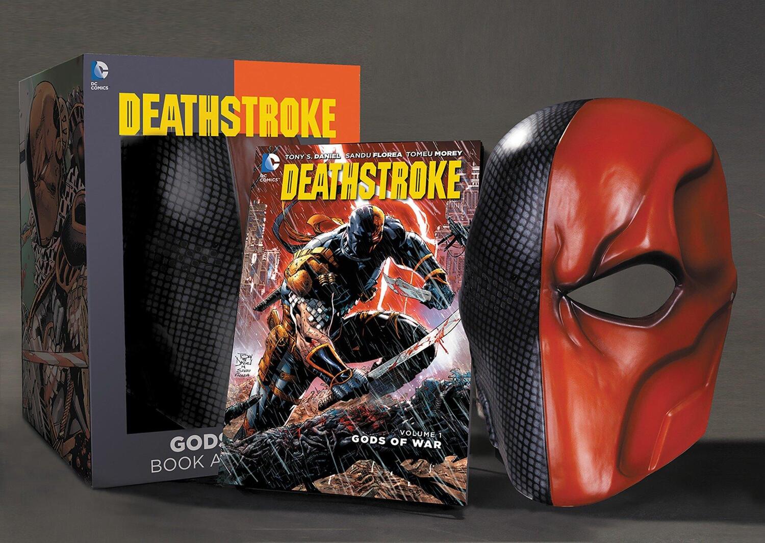 Cover: 9781401259983 | Deathstroke Vol. 01 Book &amp; Mask Set | Tony Daniel | Taschenbuch | 2015