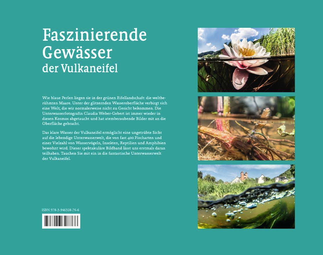 Rückseite: 9783946328766 | Maare, Quellen, Wasserfälle | Claudia Weber-Gebert | Buch | 176 S.