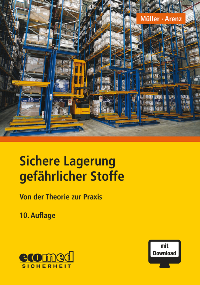 Cover: 9783609690810 | Sichere Lagerung gefährlicher Stoffe, m. 1 Buch, m. 1 Online-Zugang