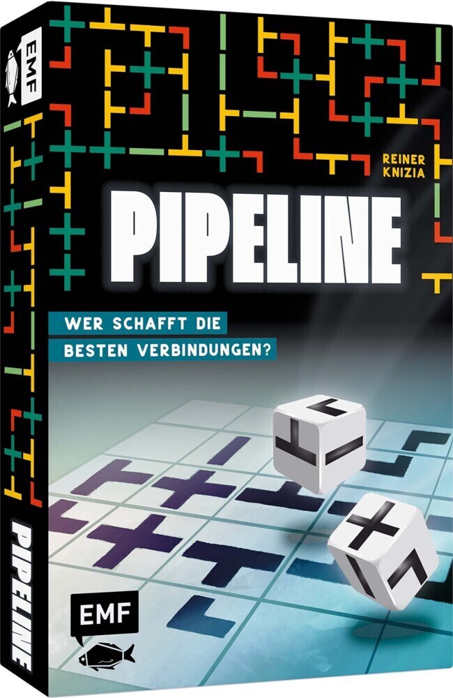 Cover: 4260478342576 | Würfelspiel: Pipeline - Wer schafft die besten Verbindungen? | Knizia