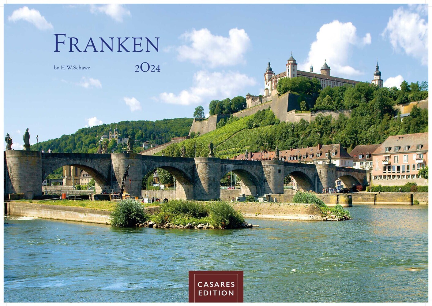 Cover: 9789918621606 | Franken 2024 S 24x35cm | H.W. Schawe | Kalender | 14 S. | Deutsch