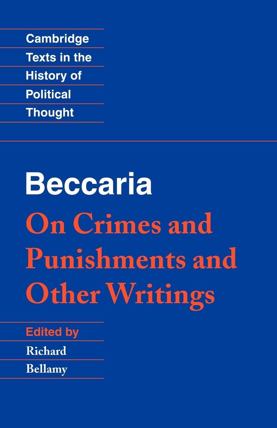 Cover: 9780521479820 | Beccaria | 'on Crimes and Punishments' and Other Writings | Beccaria