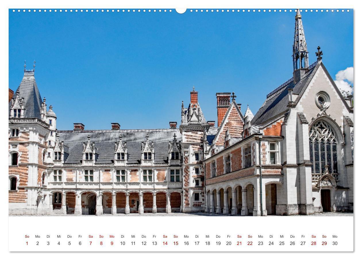 Bild: 9783383826559 | Schlösser der Loire (Wandkalender 2025 DIN A2 quer), CALVENDO...