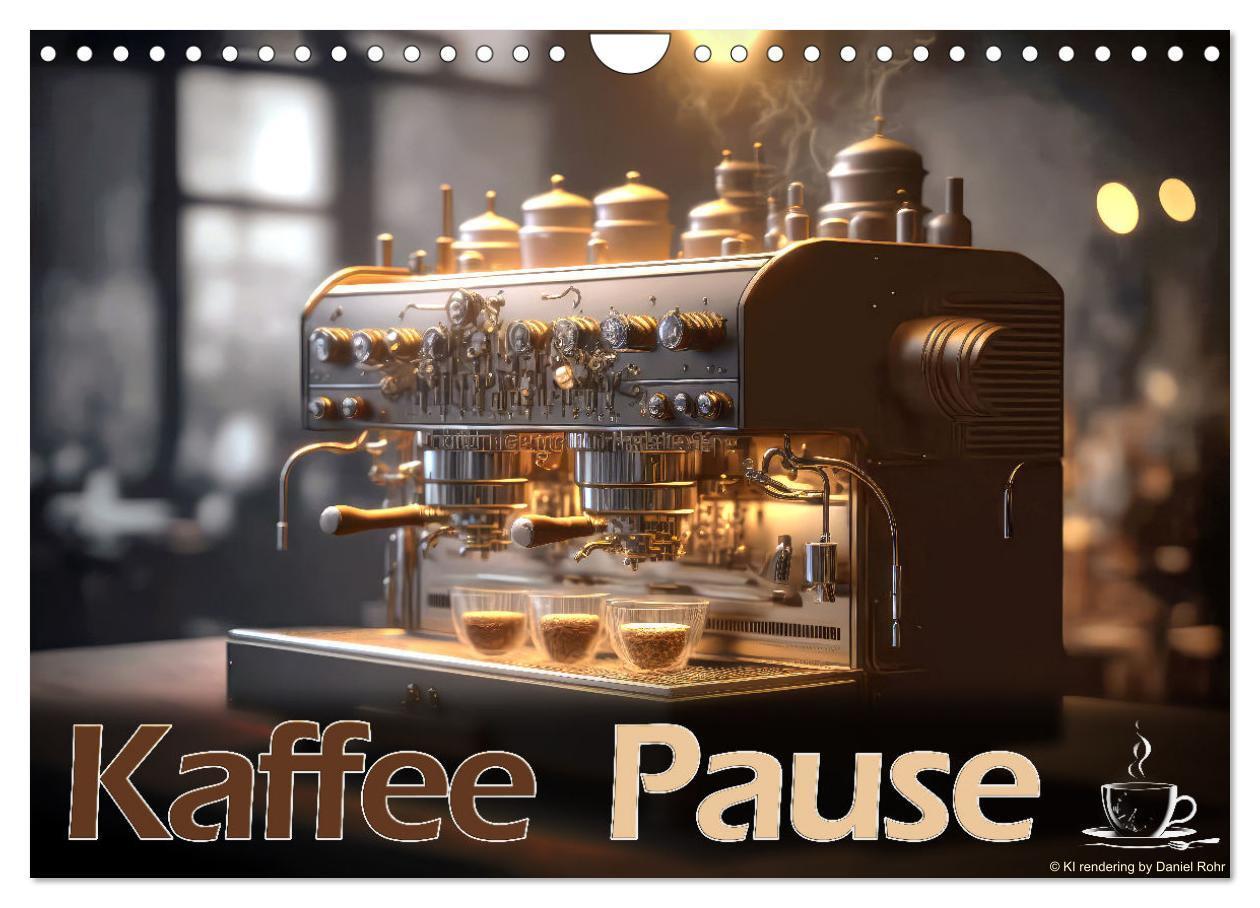 Cover: 9783675441385 | Kaffee Pause (Wandkalender 2024 DIN A4 quer), CALVENDO Monatskalender