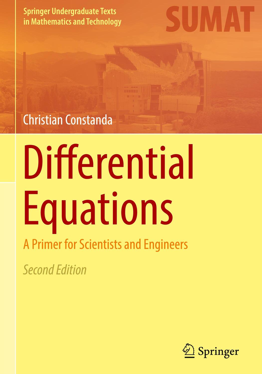Cover: 9783319502236 | Differential Equations | A Primer for Scientists and Engineers | Buch