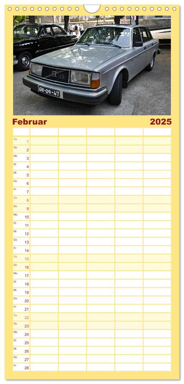 Bild: 9783457090237 | Familienplaner 2025 - Autos der 70er mit 5 Spalten (Wandkalender,...