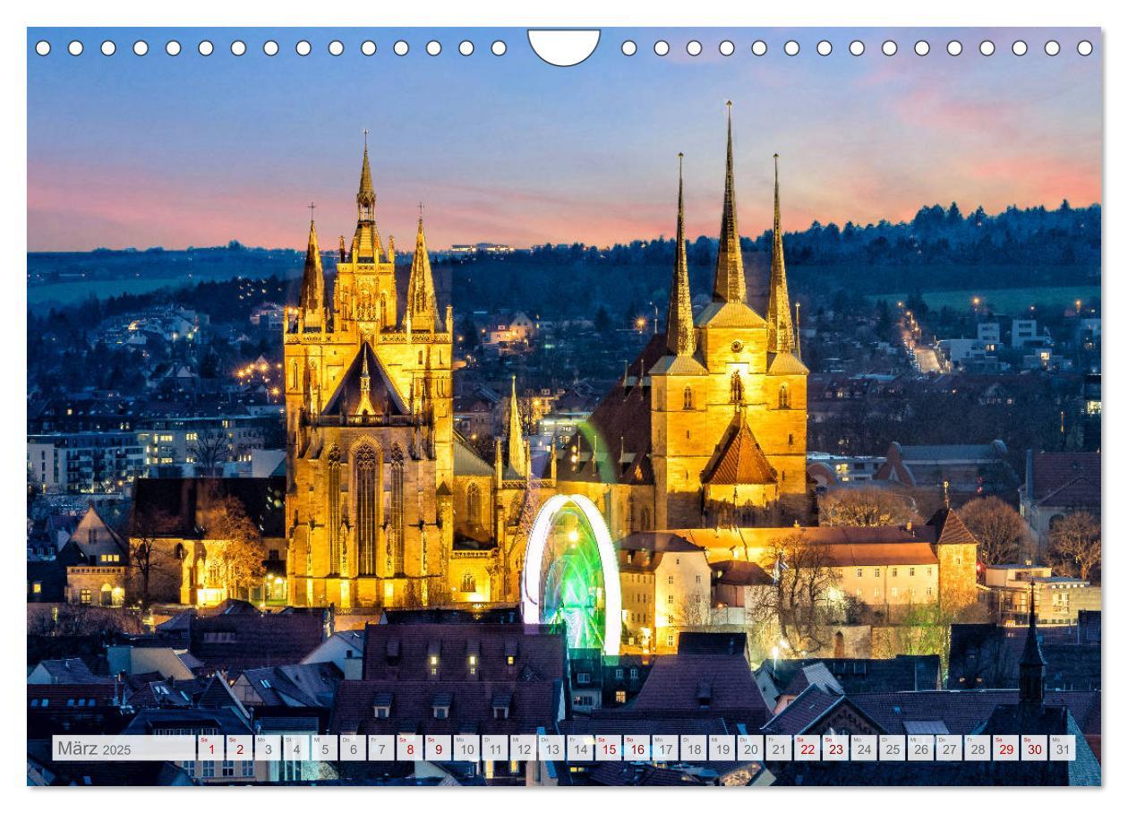 Bild: 9783435321940 | Erfurt. Perle Thüringens. (Wandkalender 2025 DIN A4 quer), CALVENDO...