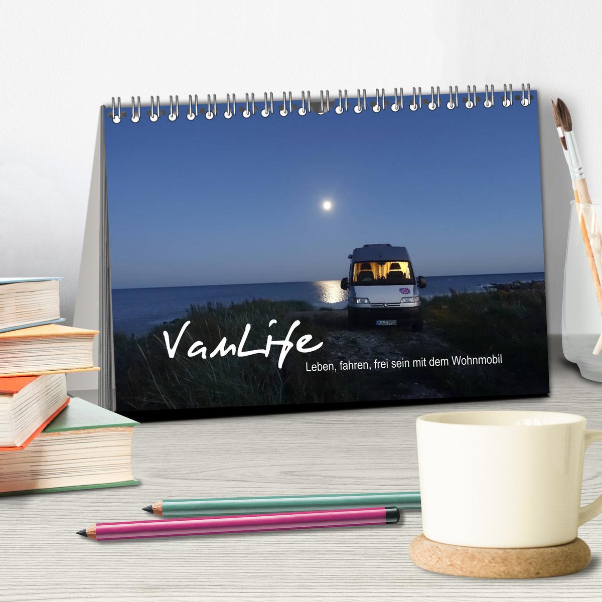 Bild: 9783435238149 | Vanlife - Leben, fahren, frei sein mit dem Wohnmobil (Tischkalender...