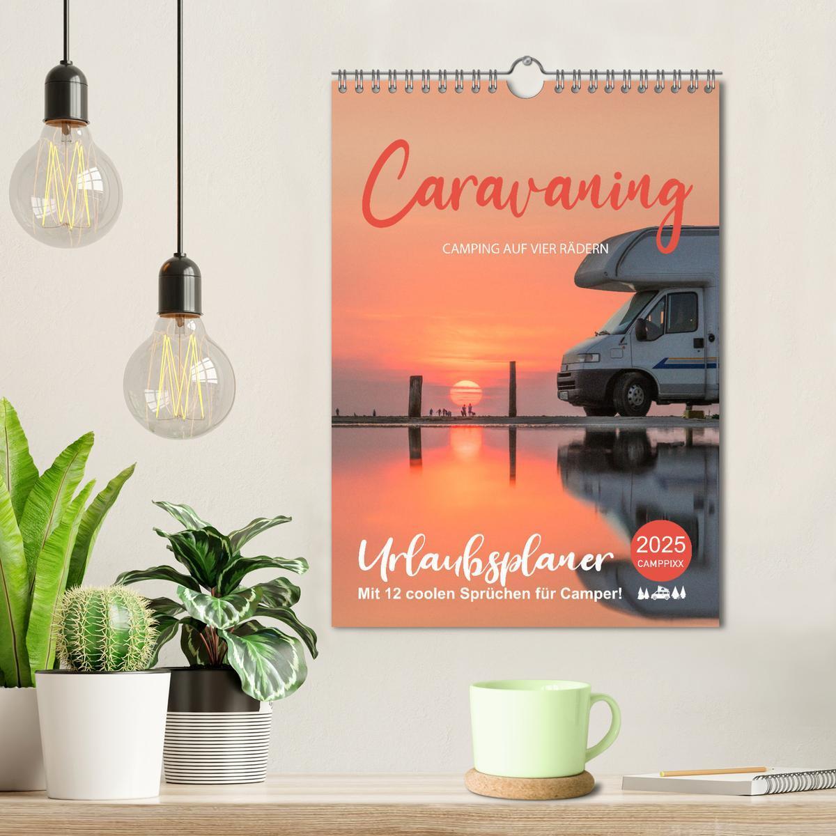 Bild: 9783435906505 | Caravaning - Camping auf vier Rädern (Wandkalender 2025 DIN A4...