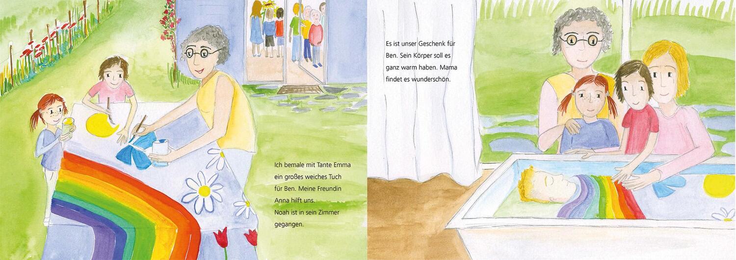 Bild: 9783863213947 | Bens Sonnenblumen | Ein Kinderfachbuch zum Thema Trauer | Hendrich