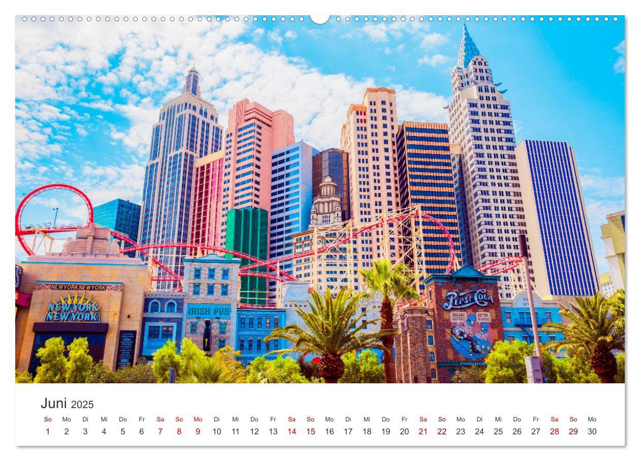 Bild: 9783383916977 | Las Vegas - Die Hauptstadt der Unterhaltung. (Wandkalender 2025 DIN...