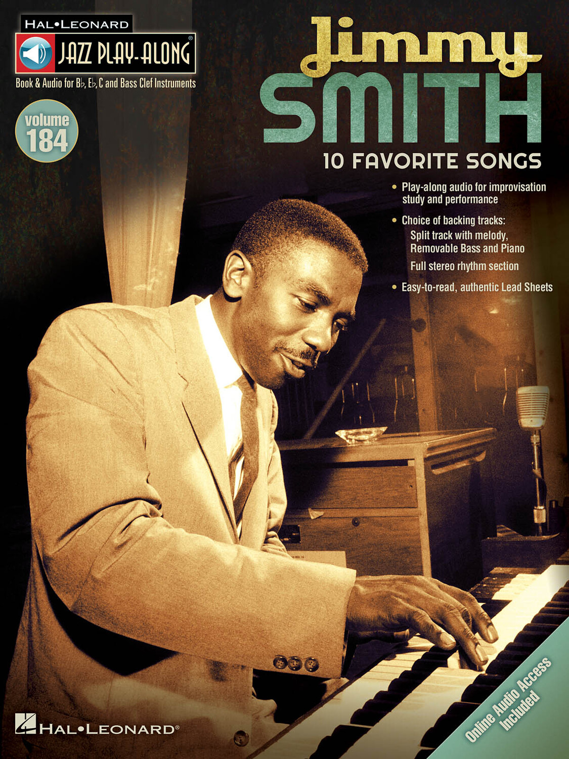 Cover: 888680006136 | Jimmy Smith | Jazz Play-Along Volume 184 | Jazz Play Along | 2016