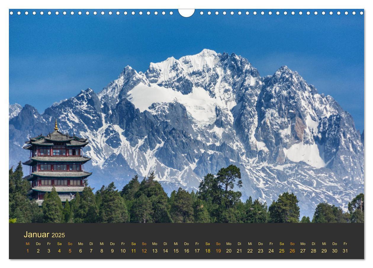 Bild: 9783435387533 | Yunnan - Magische Orte (Wandkalender 2025 DIN A3 quer), CALVENDO...