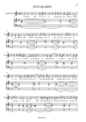 Bild: 9790006533121 | L'Orfeo, Klavierauszug | Claudio Monteverdi | Partitur | Deutsch