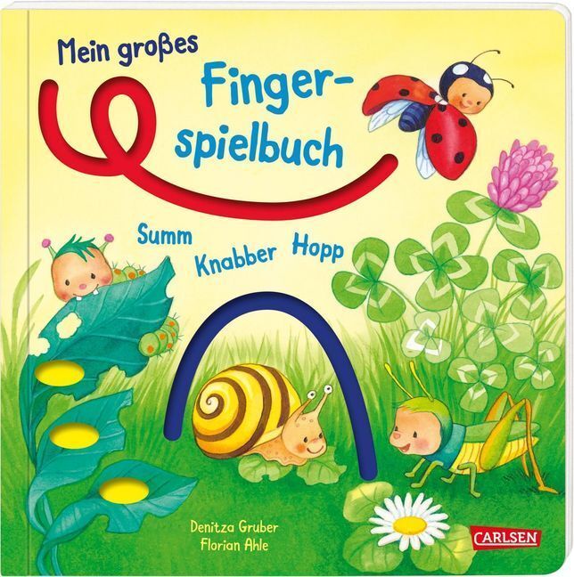 Cover: 9783551171979 | Mein großes Fingerspielbuch: Summ, knabber, hopp! | Florian Ahle